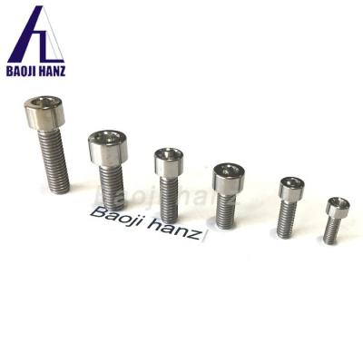 China M3 M4 M6 M8 Bicycle Bottom Titanium Screws Hex Titanium Socket Bolt for sale