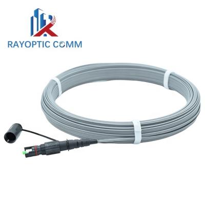 China LSZH customized SC APC pigtail single mode fiber optic drop cable optitap connector sx core for sale