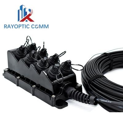 China Waterproof PC H Optitap Ftth Multiport Service Terminal SC APC Fiber Optic MST Terminal Box for sale