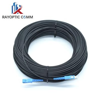 China LSZH Customized FTTH Round Cable 3.0mm SC/UPC-SC/UPC 1Core G657A1/G657A2 LSZH 50M for sale