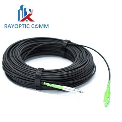 China HDPE New Product G657A SC/APC 900 UM Buffer SC FC LC Connector Patchcord Fiber Network Equipment for sale