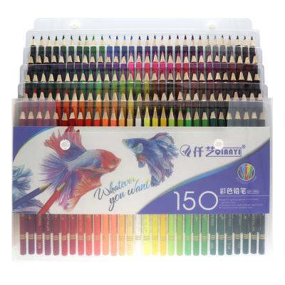 China Colored Drawing 120/150/180 Colored Pencils Set Oil Color Wooden Drawing Pencils Set For Art Painting for sale