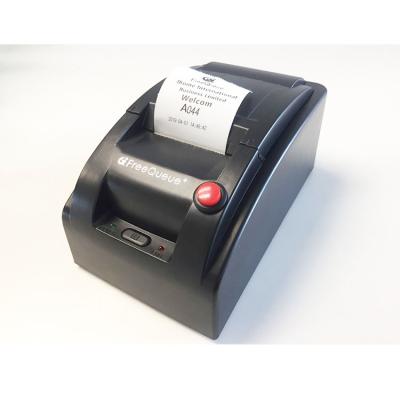 China Black And White Hot Selling Good Price Take A Ticket Number Queue System Printer for sale