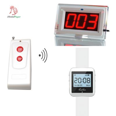 China ABS hospital nurse call bell wireless system, patient call nurse by pressing a call button near the bed for sale