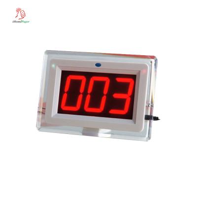 China Hot sale fashion cheap call system digits display wireless receiver 200*123*25mm for sale