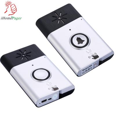 China Home Silver / Gold Color Wireless Talking Function Door Bell for sale