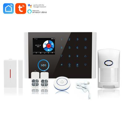 China Plublic area motion wireless alarm system support wifi+gsm+gprs and intercom with app control for sale