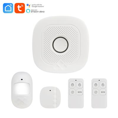 China Tuya High Quality Network Smart Home Alarm System CE RED/ROHS/IEC60950 CE RED/ROHS/IEC60950 Smart Alarm System for Home Security for sale