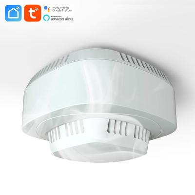 China 433 Mhz Waterproof / Stand Alone Wireless Accessible Smart Photoelectric Hotels Waterproof Alarm Fire Smoke Detector for sale