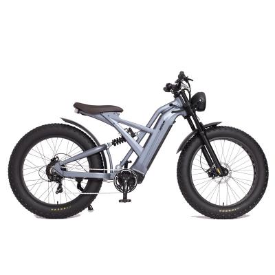 China EEC High Quality Fat Tire Harley Ebike Electric Mountain Bike 48V 1000W Electric Dirt Bike For Sale for sale