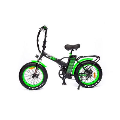 China Aluminum Alloy 20 Inch 48V 500W 750w 1000w Aluminum Alloy Fat Tire Disc Brake Folding Bike Vintage Hydraulic Electric Suspension Ebike for sale