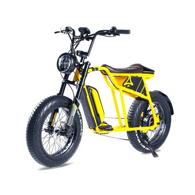 China Popular Design Aluminum Alloy Fat Tire Electric Bicycle 20 Inch Fastest 500W City Electric Bicycle for sale