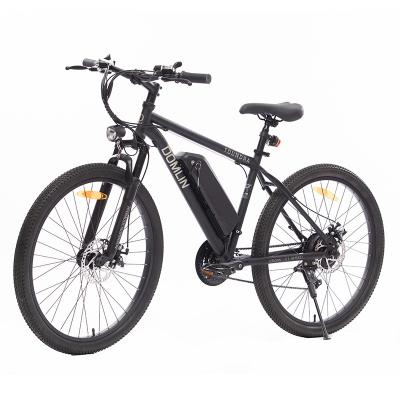 China 2022 New Aluminum Alloy Steel Suspension Mountain Cheap Electric Bicycle MTB Disc Brake Bike for sale