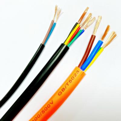 China H05VV-F Overhead High Quality PVC Jacket Copper EL Flexible Cable for sale