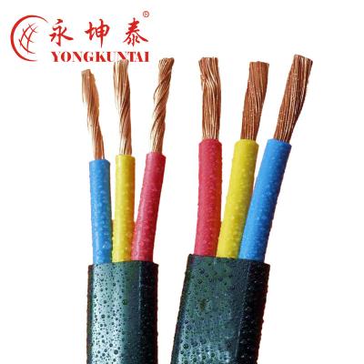 China Aluminum Core Submersible Pump Flat Thread 2.5 Thread 3 Cavle For India for sale