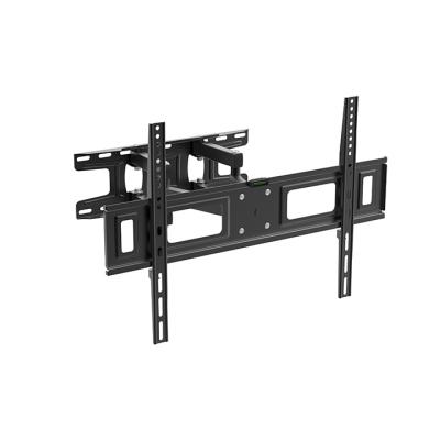 China Full Motion Swivel TV Wall Mount Max VESA 600*400mm Cold Rolled Steel TV Bracket Drop Down 70 Inch TV Mount for sale