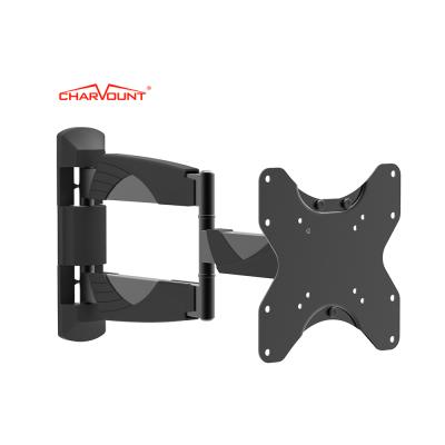 China Cold Rolled Steel Universal 200*200mm Max VESA Adjustable Wall Mount 180 Degree Swivel TV Mount Bracket for sale