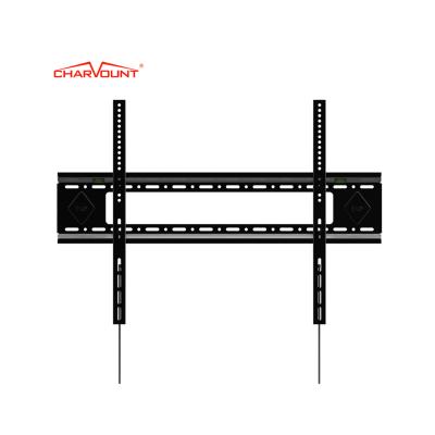 China Wholesale Cold Rolled Steel Universal Fixed TV Bracket Max VESA 800*600mm Heavy Duty Wall Mount LCD 90Inch TV Mount for sale