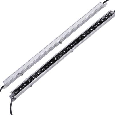 China 24V Aluminum Led Light Waterproof Desk Strip Bar DMX Control LED 5050 RGB Line Light for sale