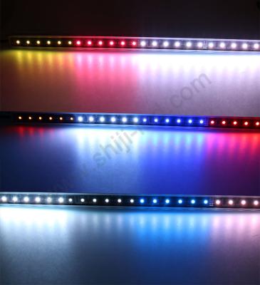 China Hotel Trade Insurance 28x17MM 24V 48 LED 8 Pixel 5050 RGB Aluminum Profile Led DMX Light Bar for sale