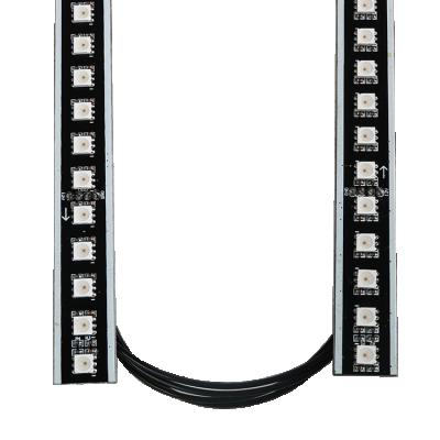 China Long 48pixels 5050 smd LANDSCAPE 500MM GS8208 RGB accessible led strip bar light for sale