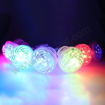 China PC Light Bulb Arduino / Matrix / DMX512 Control 60mm Dream 18leds Color Changeable Cabochon Led RGB for sale