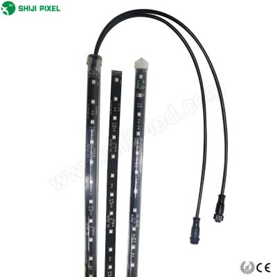 China Hotel 24V 12V Smart Pixel Magic Multicolor Changing Programmable Club Lighting RGB 3D Effect DMX Sound Control Led Meteor Tube for sale