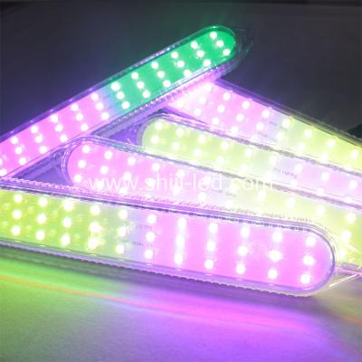 China Dream LANDSCAPE CE RoHS Digital Color Fun Ride Lighting UCS2903 280x45mm 24 RGB Led Pixel Light for sale