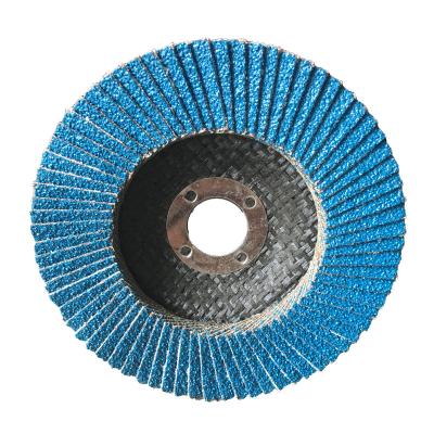 China Hot Sales Aluminum 4 Inch Aluminum Oxide Grinding Wheel Fin Sanding Abrasive Disc for sale