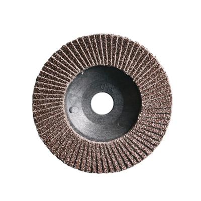 China Disco Aluminum Fin 40 Grit 115 Mm Aluminum Oxide Fin Disc For Metal Stainless Steel Polishing for sale