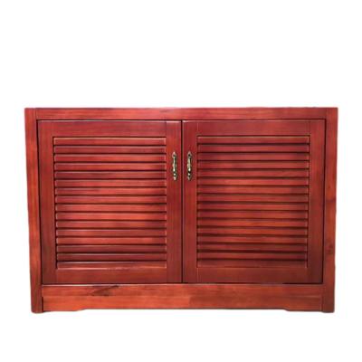 China Viable solid wood fish tank floor cabinet is available in multiple sizes for sale