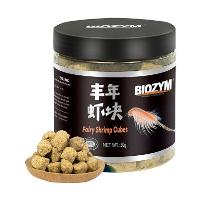 China Viable Small Juvenile Tropical Fish Food Aquarium Brine Shrimp Nuggets and Ready-Made Shrimp Eggs for sale