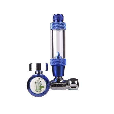 China Aquarium Fish Tank Carbon Dioxide Cylinder Anti-Reverse Stocked Bubble Meter for sale