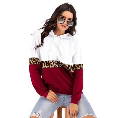 China 2021 autumn women'slong sleeve contrast color based hoodie gym grown hoodies QUICK DRY chinese manufacurer for sale