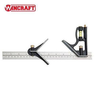 China Adjustable handle Adjustable Sliding  Multifunctional Woodworking Angle Square Measuring Tools Set Combination Square With Centre Finder for sale