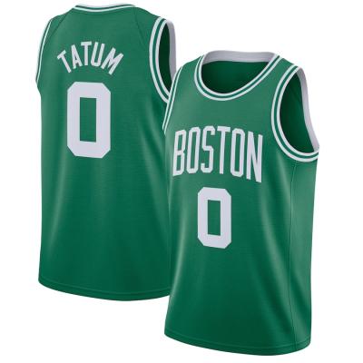 China Custom Breathable Edition Discount Green Celtics Uniforms #0 Tatum #7 Brown #8 Walker Stitched Basketball Jersey Mens City Shorts for sale