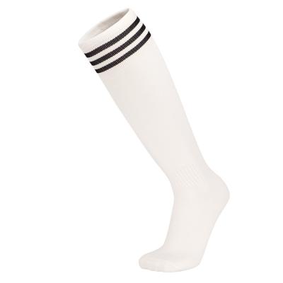 China Breathable Quick Delivery Soccer Socks Striped Over - Knee Long Soccer Socks All-Season Soccer Socks for sale