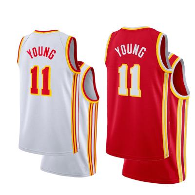 China Breathable Atlanta Hawk Trae Jersey Youth Atlanta Hawk Trae for sale