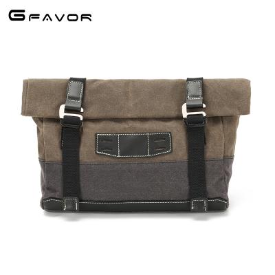 China Multifunctional Messenger Bag For Men Retro Canvas Shoulder Bag Satchel Business Casual Briefcases for sale