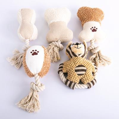 China Sustainable Manufacturer Bite Resistant Teeth Cleaner Chewing Toys Interactive Training Toys for sale