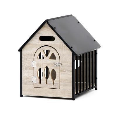 China New Arrival Breathable Modern Household Solid Indoor Outdoor Wooden Pet Houses For Small Dog for sale