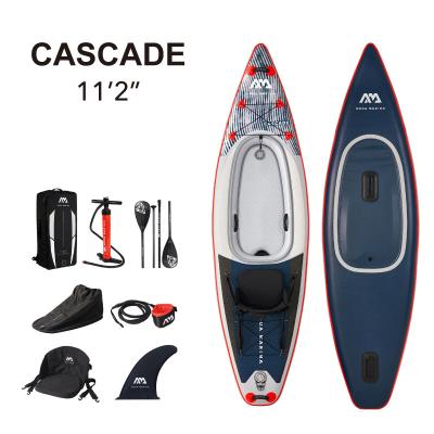 China Aqua Marina Cascade Inflatable All-Around Unisex SUP-KAYAK 3.4m/20cm with 2-in-1 adjustable aluminum paddle, high-back seat for sale