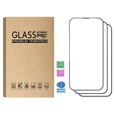 China Mobile Phone Anti-explosion Quick Exhaust HD Clear Tempered Glass Screen Protector for Iphone 11 pro max for sale