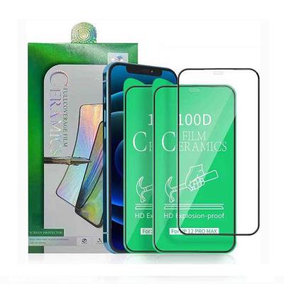 China Mobile Phone Hot Selling Flexible 100D HD Clear Ceramic Tempered Glass Screen Protector Film for Mobile Phone for sale