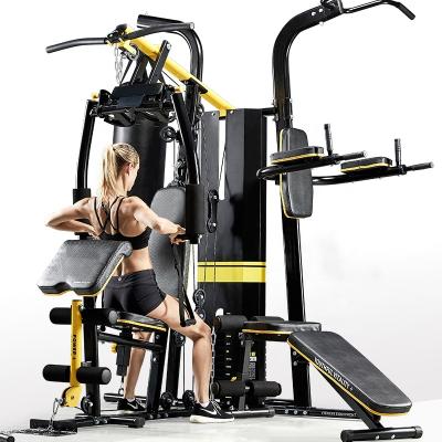 China SD-M6 Commercial Use In Heavy Duty Full Body Multi Action Exercise Equipment 3 Station Home Gym for sale