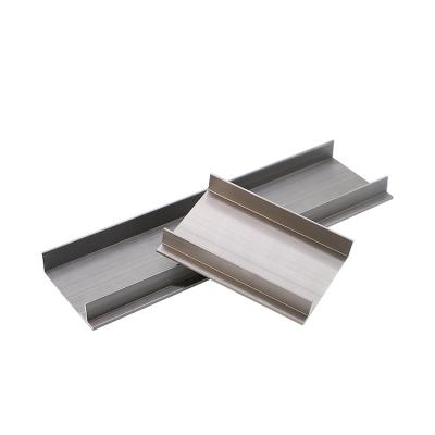 China Industry/Construction Guangdong Factory Aluminum Edge U-Shape Trim Dark Edge Trim Aluminum U-Shape Trim for sale