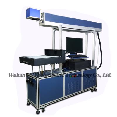 China High Quality Glass Tube Wood Laser CO2 Laser Marking Acrylic Rubber Marking Machine 100W For Sale for sale