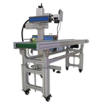 China Laser Marking 10w Ultraviolet Laser Marking Machine Flying for sale