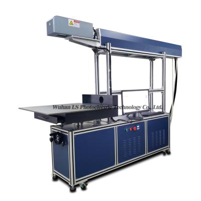 China Laser marking 100W RECI CO2 laser engraving machine jeans maker machine jeans stitching machine for sale