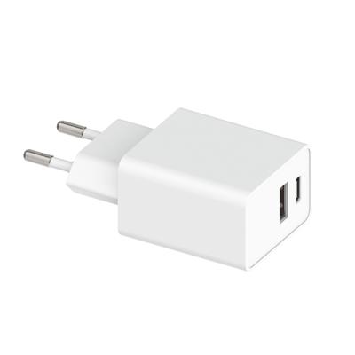 China Type C PD Mobile Phone CE GS UL Approval USB-C Adapter USB Wall Fast Charger 18w for sale